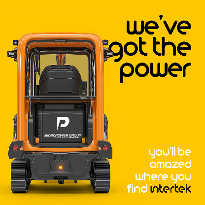 A battery-powered forklift from MicroPower Group